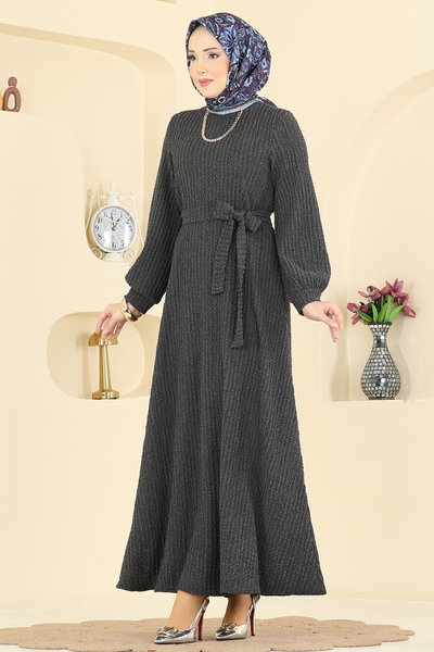 E.R.K. - Dress 4575ERK1158-MS Anthracite - 426568