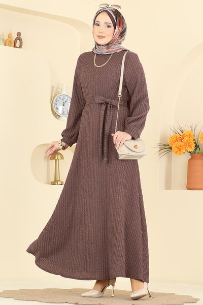 E.R.K. - Dress 4575ERK1158-MS Brown - 426582