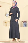 E.R.K. - Dress 4575ERK1158-MS Navy Blue