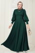 Dress 4608ALG474-MS Emerald - Thumbnail