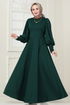 Dress 4608ALG474-MS Emerald - Thumbnail