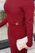 Dress 4679ALGK1170-MS Burgundy - Thumbnail