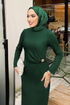 Dress 4679ALGK1170-MS Emerald - Thumbnail