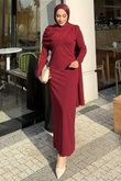 A.L.G.K. - Dress 4680ALGK1170-MS Burgundy
