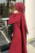 Dress 4680ALGK1170-MS Burgundy - Thumbnail