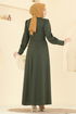 Dress 4691ALG474-MS Khaki - Thumbnail