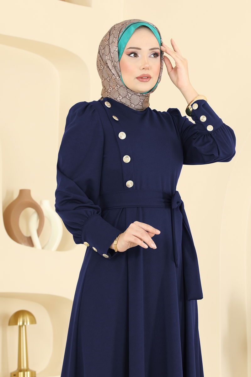 الفستان كحلي 4691ALG474-MS