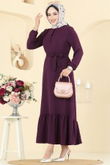 B.M.R. - Dress 5001BM387-MS Damson