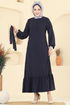 Dress 5001BM387-MS Navy Blue - Thumbnail