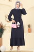 Dress 5001BM387-MS Navy Blue - Thumbnail