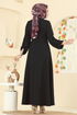 الفستان أسود 5002BM387-MS - Thumbnail