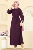 B.M.R. - Dress 5002BM387-MS Damson