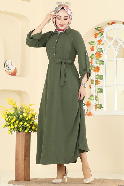 B.M.R. - Dress 5002BM387-MS Khaki - 412529