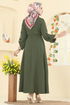Dress 5002BM387-MS Khaki - Thumbnail