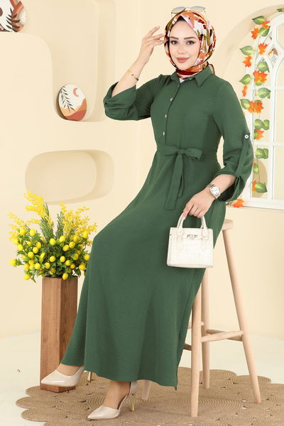B.M.R. - Dress 5002BM387-MS Mold Green - 412543