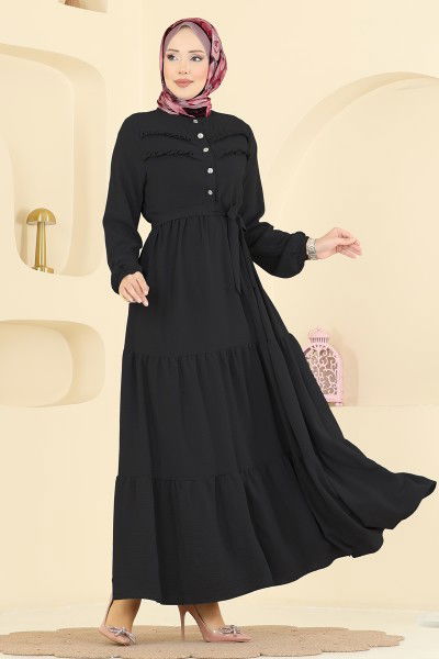 B.M.R. - Dress 5003BM387-MS Black