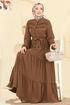 Dress 5003BM387-MS Brown - Thumbnail