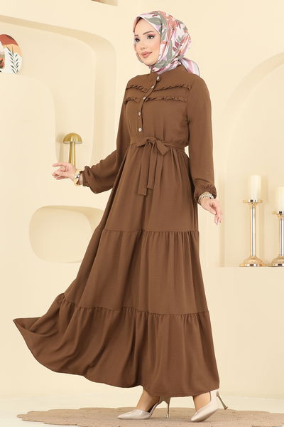 B.M.R. - Dress 5003BM387-MS Brown - 418492
