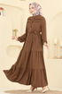 Dress 5003BM387-MS Brown - Thumbnail