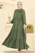 Dress 5003BM387-MS Khaki - Thumbnail