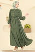 Dress 5003BM387-MS Khaki - Thumbnail
