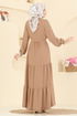 Dress 5003BM387-MS Latte - Thumbnail
