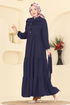 Dress 5003BM387-MS Navy Blue - Thumbnail