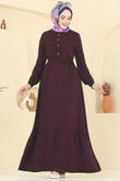 E.R.K. - Dress 5003ERK1158-MS Damson