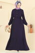 Dress 5003ERK1158-MS Navy Blue - Thumbnail