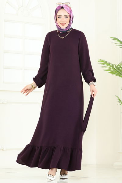 M.O.R. - Dress 5003MDA386-MS Damson - 366536