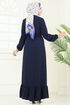 Dress 5003MDA386-MS Navy Blue - Thumbnail