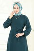 Dress 5003MDA386-MS Petroleum - Thumbnail
