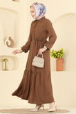 B.M.R. - Dress 5004BM387-MS Brown