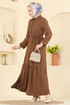 Dress 5004BM387-MS Brown - Thumbnail
