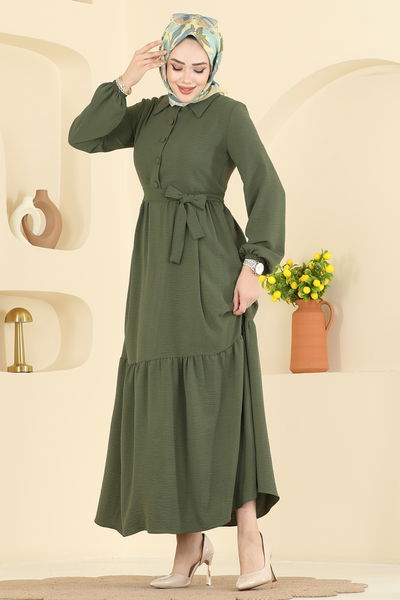 B.M.R. - Dress 5004BM387-MS Khaki - 418314