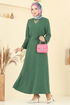 Dress 5004MDA386-MS Almond Green - Thumbnail