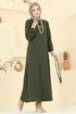 Dress 5004MDA386-MS Khaki - Thumbnail