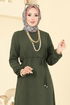 Dress 5004MDA386-MS Khaki - Thumbnail