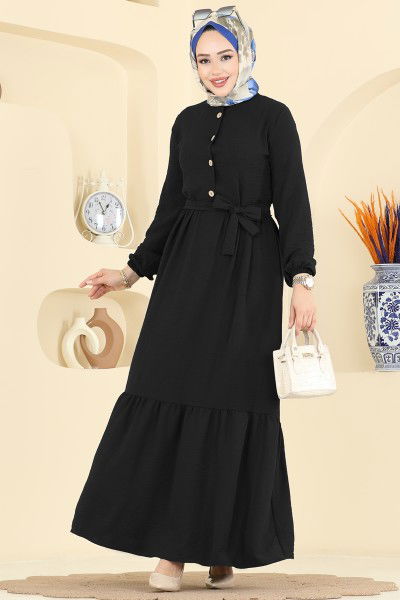 B.M.R. - Dress 5005BM387-MS Black