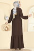 Dress 5005BM387-MS Brown - Thumbnail