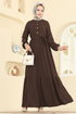 Dress 5005BM387-MS Brown - Thumbnail