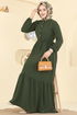 Dress 5005BM387-MS Dark Khaki - Thumbnail