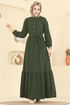 Dress 5005BM387-MS Dark Khaki - Thumbnail