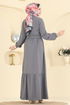Dress 5005BM387-MS Gray - Thumbnail