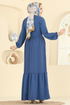 الفستان ازرق 5005BM387-MS - Thumbnail