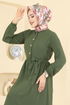 Dress 5005BM387-MS Khaki - Thumbnail
