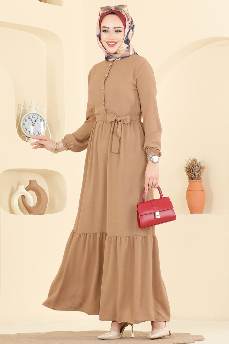 Dress 5005BM387-MS Latte