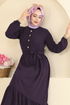 Dress 5005BM387-MS Purple - Thumbnail