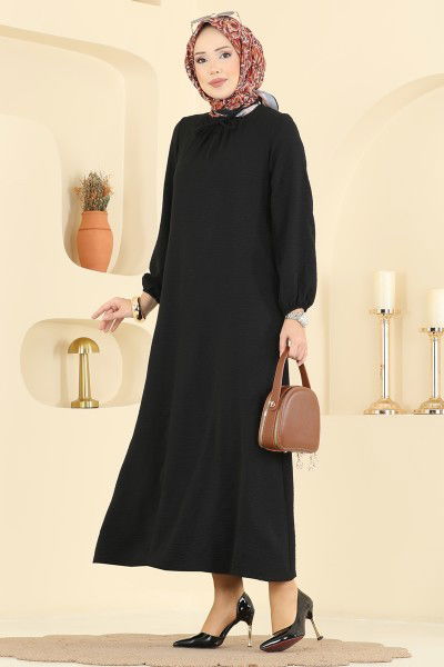 B.M.R. - Dress 5006BM387-MS Black