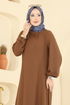 الفستان بني 5006BM387-MS - Thumbnail